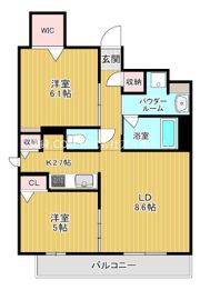 ル・セル上町台の間取り画像