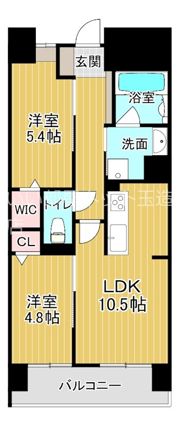 ル・セル上町台の間取り画像