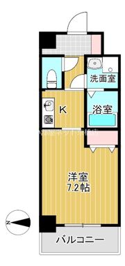 ラクラス高殿の間取り画像