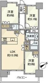 パークナード阿倍野天王寺町南レーヴの間取り画像