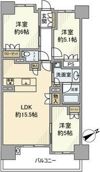 パークナード阿倍野天王寺町南レーヴの間取り画像