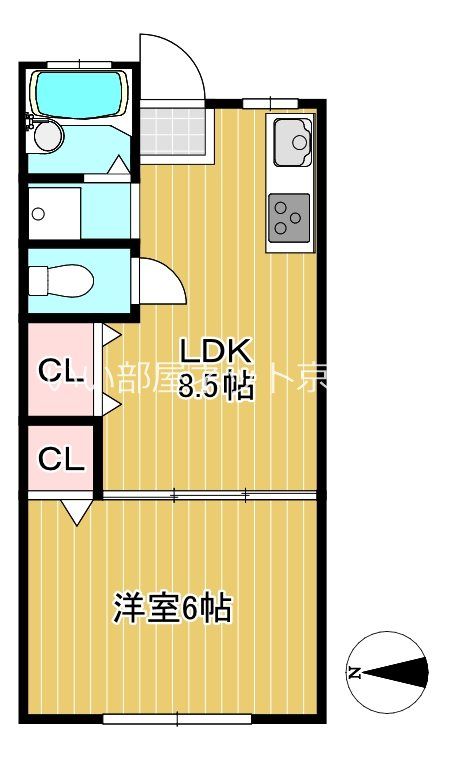 近くのアサヒ薬局まで97m（徒歩2分）