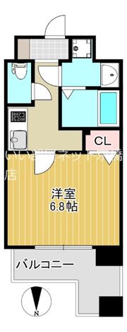 アドバンス東梅田アクシスの間取り画像