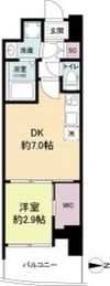 セレニテ難波リアンの間取り画像