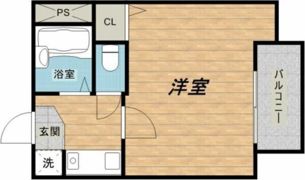 大国町青山ビル別館の間取り画像