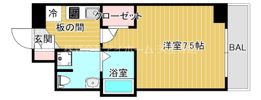 ラシーヌ天王寺町南の間取り画像