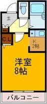 CITY LIFE 清水谷の間取り画像