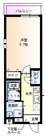 フジパレス野里公園の間取り画像