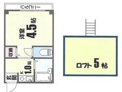プチコート今里の間取り画像