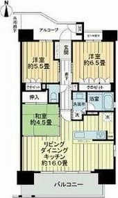 ネバーランド阿倍野西田辺の間取り画像