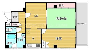 西田辺Premiere（プレミア）の間取り画像