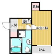 サンロイヤル大阪城北の間取り画像