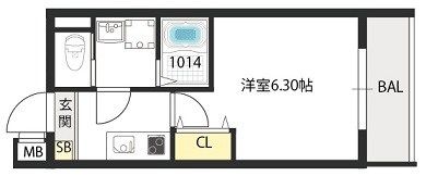 Serie太子橋の間取り画像