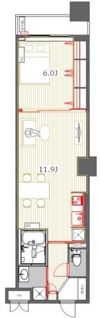 ブラービ南船場の間取り画像