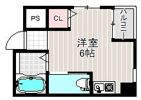 クオリア東住吉の間取り画像
