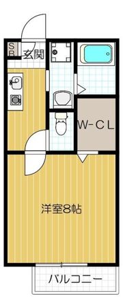 ローズコートの間取り画像