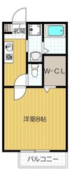 ローズコートの間取り画像