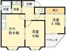 カメリア俊徳道の間取り画像