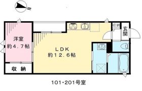 Charme Lacine（シャルム ラシーネ）の間取り画像