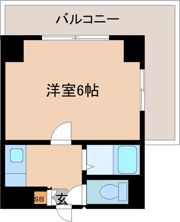 ハイコート駒川の間取り画像