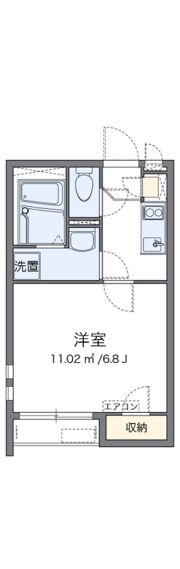 クレイノラヴェール 小田の間取り画像