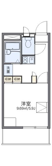 レオパレスzuccaの間取り画像