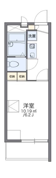 レオパレスカサグランデの間取り画像