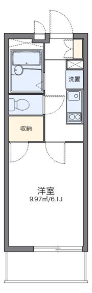 レオパレスデイジーヴィラの間取り画像