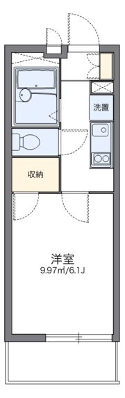 レオパレスデイジーヴィラの間取り画像
