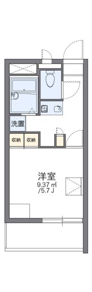 レオパレス原田の間取り画像