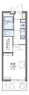 レオパレス華の間取り画像