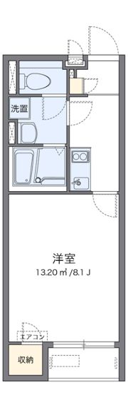 レオネクスト宝の間取り画像