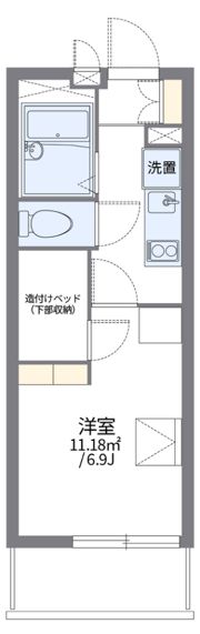 レオパレスジェントリーIIの間取り画像