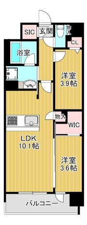 アーバネックス大阪天満宮IIの間取り画像