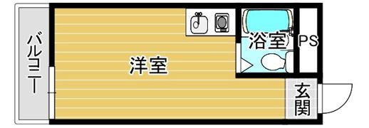 サンレスポワール天六の間取り画像