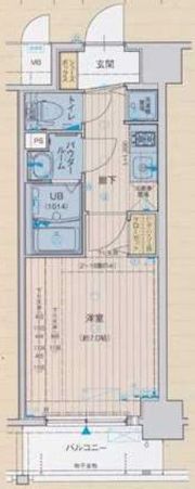 アドバンス西梅田グルーブの間取り画像
