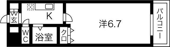 ファインコート新梅田の間取り画像
