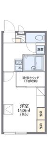 レオパレス大園IIの間取り画像