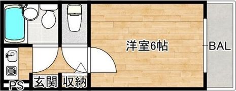 シティコーポ東田辺の間取り画像