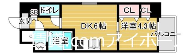 ファステート都島ピースの間取り画像