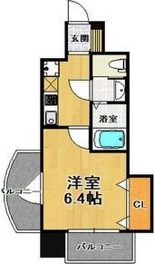 サムティ大阪CITY WESTの間取り画像