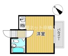シャンクレール塚本の間取り画像