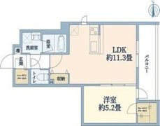 ウェルスクエア山坂の間取り画像