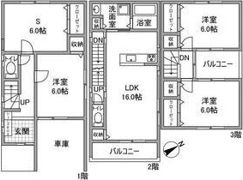 姫里1丁目戸建の間取り画像