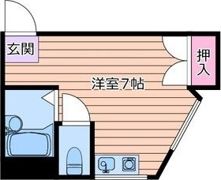 PANSHON CLEARの間取り画像