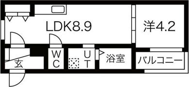 F asecia stibの間取り画像