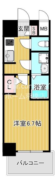 ファーストフィオーレ城北公園通の間取り画像
