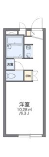 レオパレスプリートの間取り画像