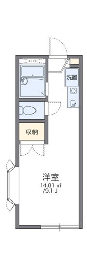 レオパレス藤本IIの間取り画像