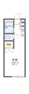 レオパレス藤本IIの間取り画像